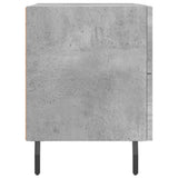 Bedside Cabinet Concrete Grey 40x35x47.5 cm Engineered Wood 827348