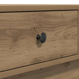 Coffee Table Artisan Oak 90 x 90 x 28 cm Engineered Wood 868803
