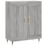 Highboard Grey Sonoma 69.5x34x180 cm Engineered Wood 3199671