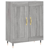 Highboard Grey Sonoma 69.5x34x180 cm Engineered Wood 3199671