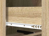 Drawer Cabinet Sonoma Oak 33 x 34.5 x 92 cm Engineered Wood 894387