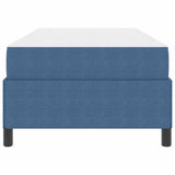Bed Frame with Mattress Blue 90 x 200 cm Fabric 3399103