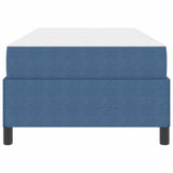 Bed Frame with Mattress Blue 80 x 200 cm Fabric 3399093