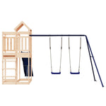 ZNTS Outdoor Playset Solid Wood Pine 3156886