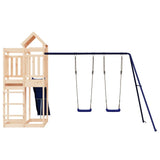 ZNTS Outdoor Playset Solid Wood Pine 3156886
