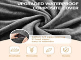 5-Foot Bean Bag Sofa Chair Ultra-Soft Reading Lounger for Adults, Perfect for Bedroom, Balcony and T5592P444458