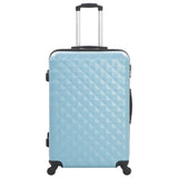 Hardcase Trolley Set 3 pcs Blue ABS 91889