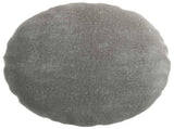 Cushion Cover 6 pcs HEERLEN Dark Grey 60 cm Chenille Fabric 922956