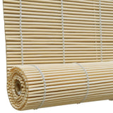 Natural Bamboo Roller Blinds 120 x 220 cm 241323