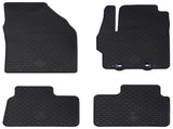 Car Mat 4 pcs Black suitable for Toyota AYGO X 2022- Rubber 42029123