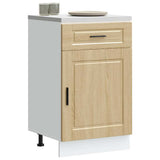 Kitchen Base Cabinet Porto Sonoma Oak Engineered Wood 853960