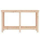 Work Bench 140x50x80 cm Solid Wood Pine 822506