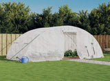 Greenhouse with Steel Frame White 10 m 5x2x2.3 m 364087