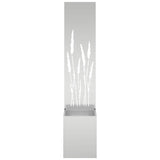 Garden Privacy Screen Silver 32 x 150 cm Galvanised steel 876397