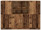 3 Piece Kitchen Cabinet Set Old Wood Engineered Wood 3324158