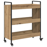 Kitchen Trolley Artisan Oak 70 x 30 x 82 cm Engineered Wood 879625