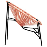Garden Egg Chair Black and Orange Poly Rattan 4009291