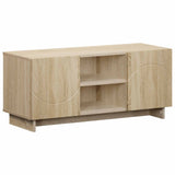 TV Stand 90 x 34.5 x 40 cm Sonoma Oak Engineered Wood 8011479