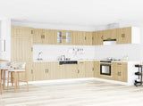 Sink Base Cabinet Lucca 2 pcs Sonoma Oak Engineered Wood 3315014