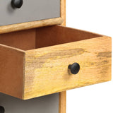Sideboard 110x30x82 cm Solid Mango Wood 285822