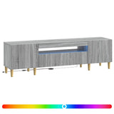 LED TV Cabinet Grey Sonoma Engineered Wood 896691