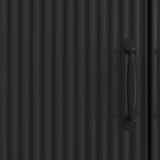 Sideboard Black 66 x 34.5 x 87 cm Engineered Wood 895276