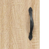 Highboard Sonoma Oak 69.5x34x180 cm Engineered Wood 3199908