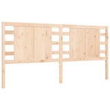 Bed Frame without Mattress 200x200 cm Solid Wood Pine 3192836