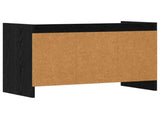 TV Cabinet 71.5 x 33 x 47 cm Black Oak Engineered Wood 8011148