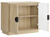 Sideboard VENRAY Sonoma Oak 66 x 33 x 77.5 cm Engineered Wood 8019984