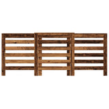Radiator Cover Old Wood 205 x 21.5 x 83.5 cm Engineered Wood 852724