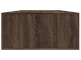 Coffee Table Brown Oak 102x55x35 cm Engineered Wood 848016