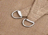 Sunshade Sail 160 g/m Taupe 5x5 m HDPE 311388