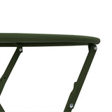 Bistro Table Dark Green 50 x 71 cm Powder-coated Steel 42002961