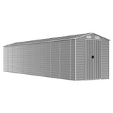 Garden Shed Light Grey 191x895x198 cm Galvanised Steel 3188251