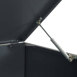 Wheelie Bin Storage for 2 Bins Anthracite 138x79x117 cm Steel 3279982