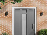 Outdoor Wall Light 2 pcs Black 7 x 10 x 22 cm 4005998