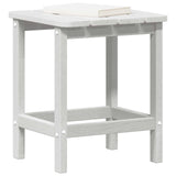 Side Table White 38 x 38 x 46 cm Polyethylene 42006633