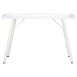 ZNTS Desk White 90x50x79 cm 20269