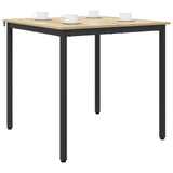 Dining Tables 80 x 80 x 75 cm Engineered Wood Sonoma Oak Square 892627