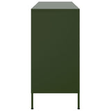 Sideboard Olive Green 100.5x39x79 cm Steel 843094