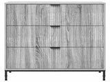 Sideboard Grey Sonoma 79.5 x 33 x 82 cm Engineered Wood 883440