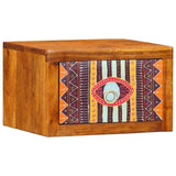 Bedside Cabinet with Drawer Brown 35 x 30 x 22 cm 4016517