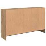 Sideboard Artisan Oak 120x30.5x70 cm Engineered Wood 856165
