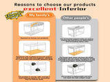 White metal bunk bed for both adults and children, with safety railing and ladder, mattress size W3987P434168