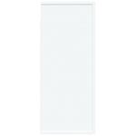 ZNTS Wall Cabinet White 80x33x80 cm Engineered Wood 816592