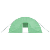 Greenhouse with Steel Frame Green 108 m 18x6x2.85 m 3188112
