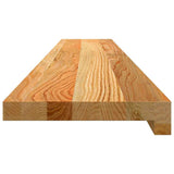 Window Sills 2 pcs Light Brown 120x20x2 cm Solid Wood Oak 4009138