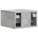 Wall-Mounted Side Table 2 pcs Concrete Grey 34.5 x 33 x 20 cm 898772