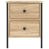 ZNTS Bedside Cabinet Sonoma Oak 40x42x50 cm Engineered Wood 825985